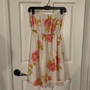 Womens strapless dress